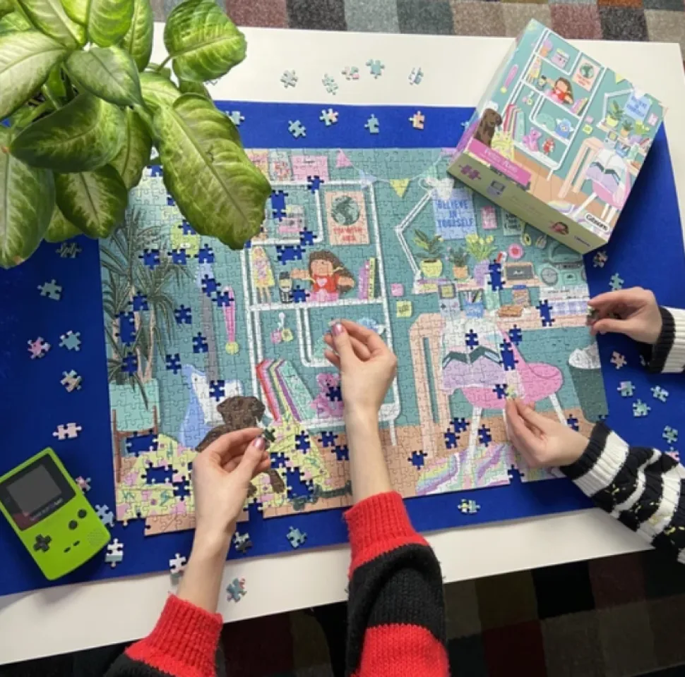 Puzzle Retro Vibes