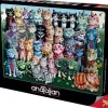 Puzzle Reunião de família de gatos