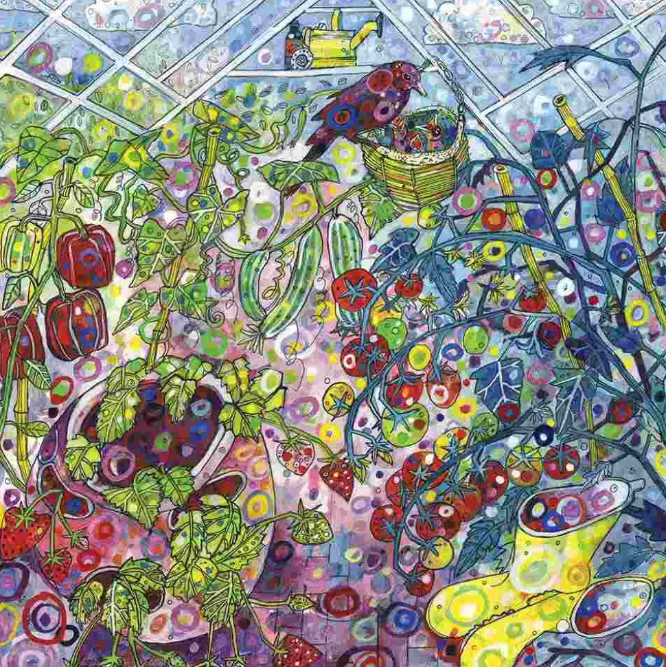 Puzzle Rico: Dentro da Estufa