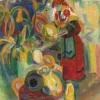 Puzzle Robert Delaunay - Mulher portuguesa alta, 1915