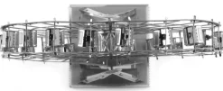 Puzzle Roda russa 3D