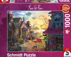 Puzzle Rose Cat Khan: correio de dragão