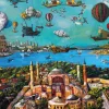 Puzzle Rotas de migração - Hagia Sophia