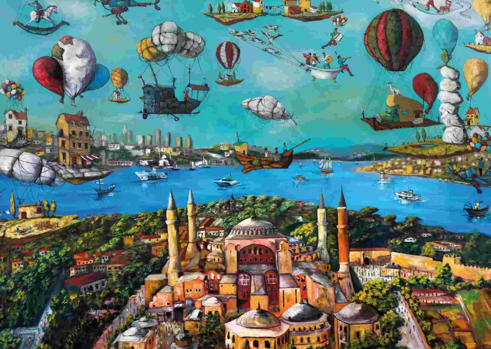 Puzzle Rotas de migração - Hagia Sophia