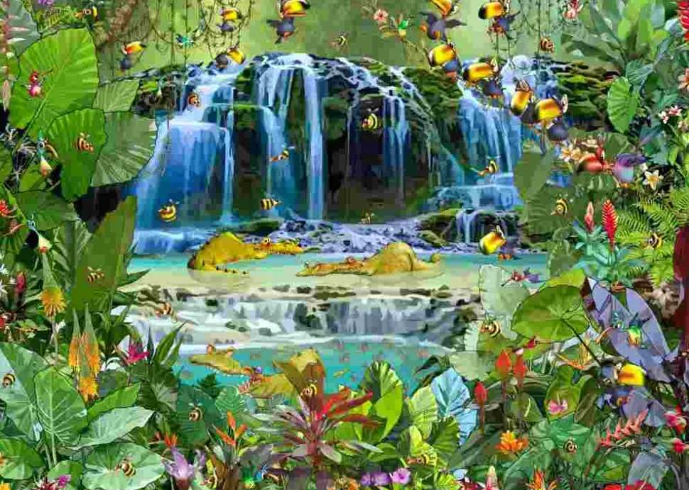 Puzzle Ruyer: Cachoeira