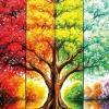 Puzzle Árvore no outono