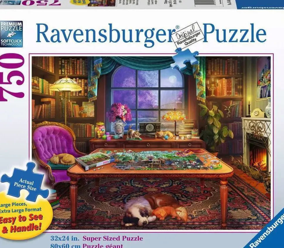 Puzzle Sala de fãs de quebra-cabeça