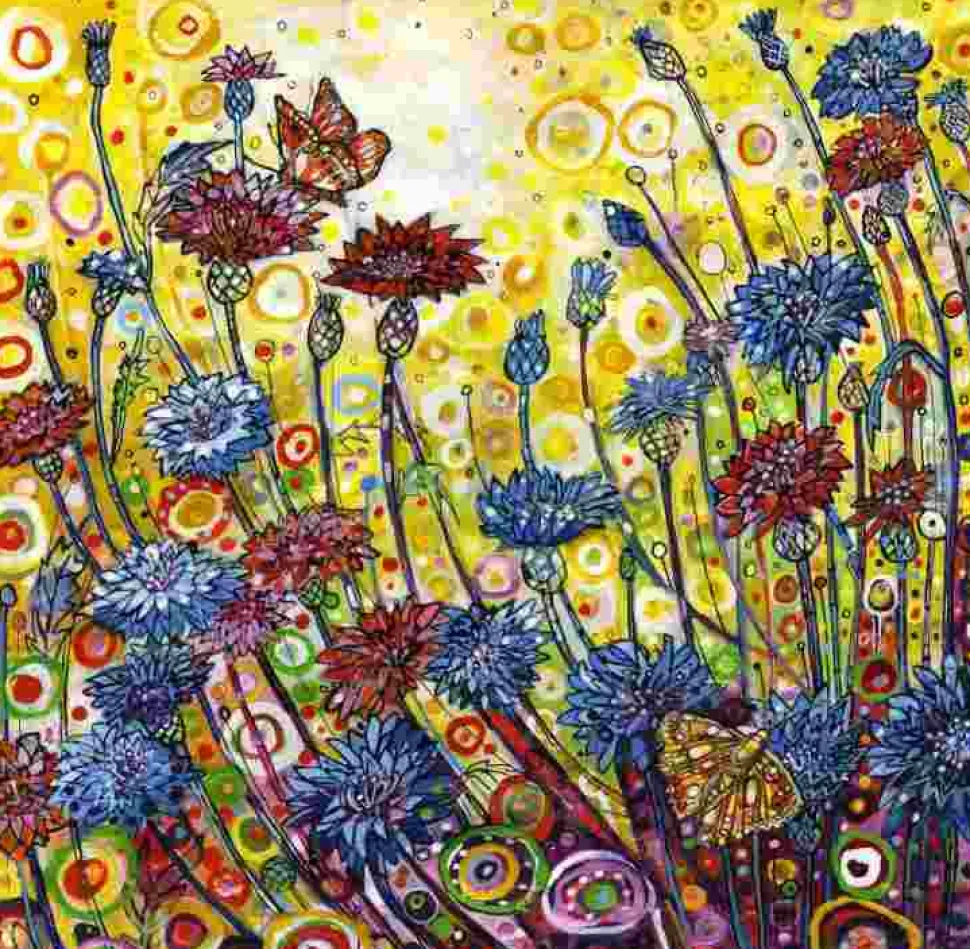 Puzzle Sally Rich: Cornflowers