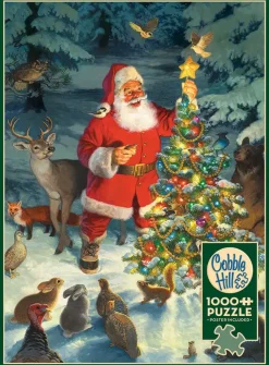 Puzzle Santas Tree