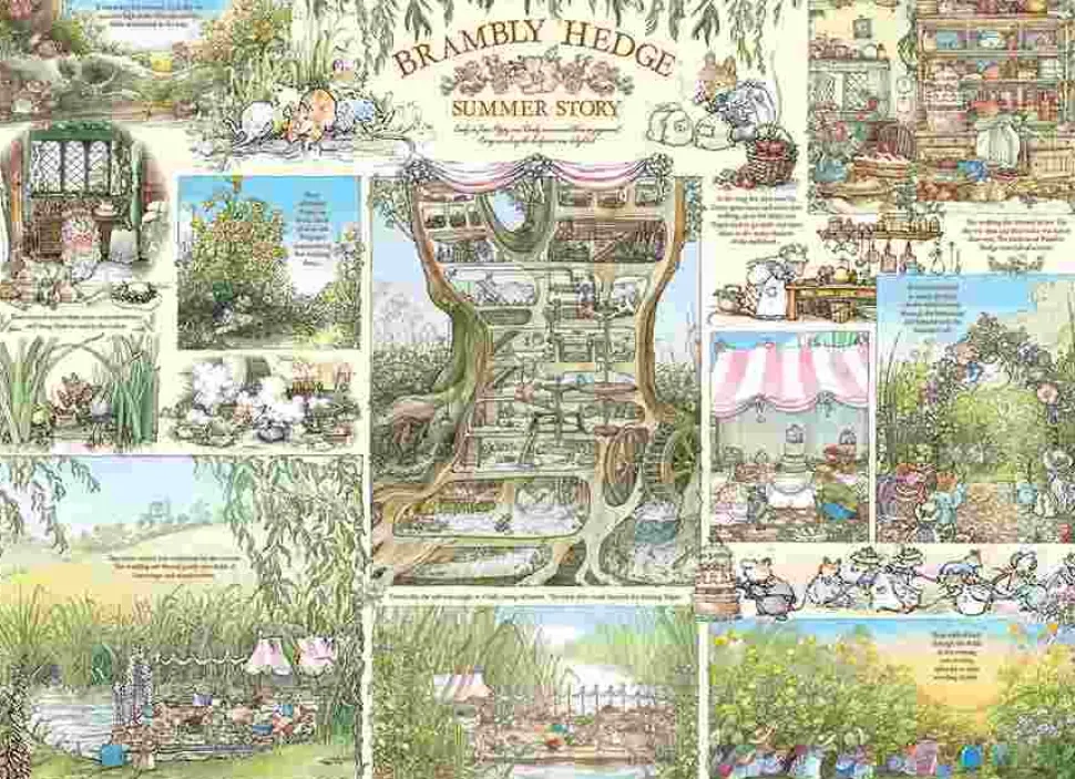 Puzzle Sebe de silvas: História de verão