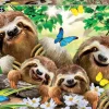Puzzle Selfie das preguiças