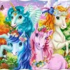 Puzzle Selfie de unicórnios fofos