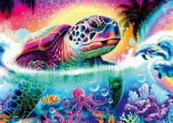 Puzzle Sheena Pike: Tartaruga de néon