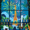Puzzle Sob o céu de Paris