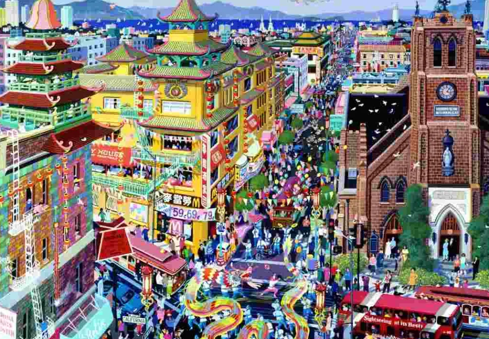 Puzzle São Francisco - China Town