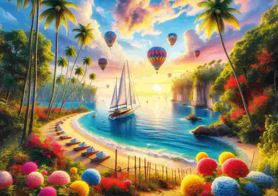 Puzzle Sonhos Azuis