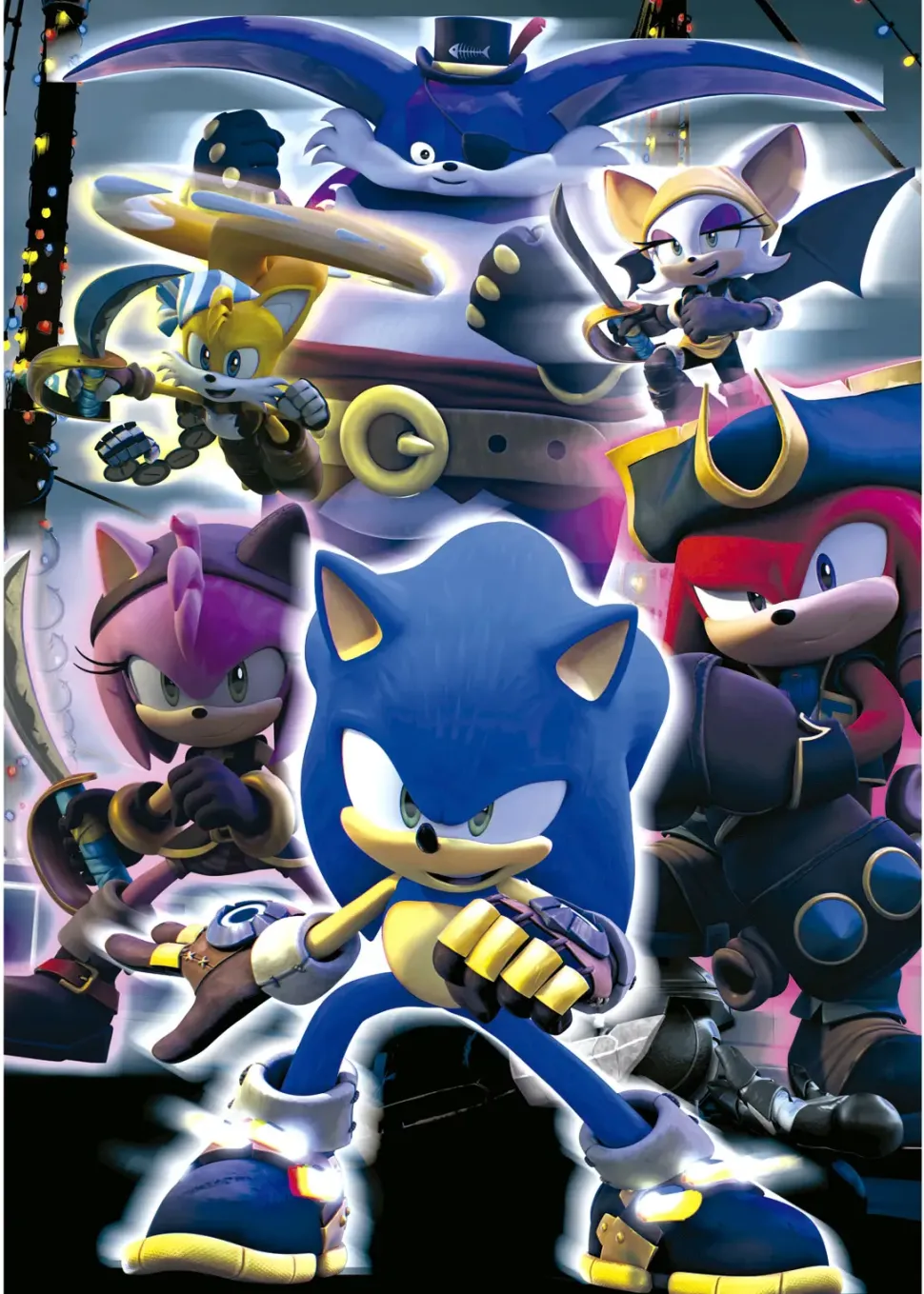 Puzzle Sonic Prime Neon