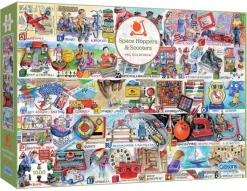Puzzle Space Hoppers e Scooters