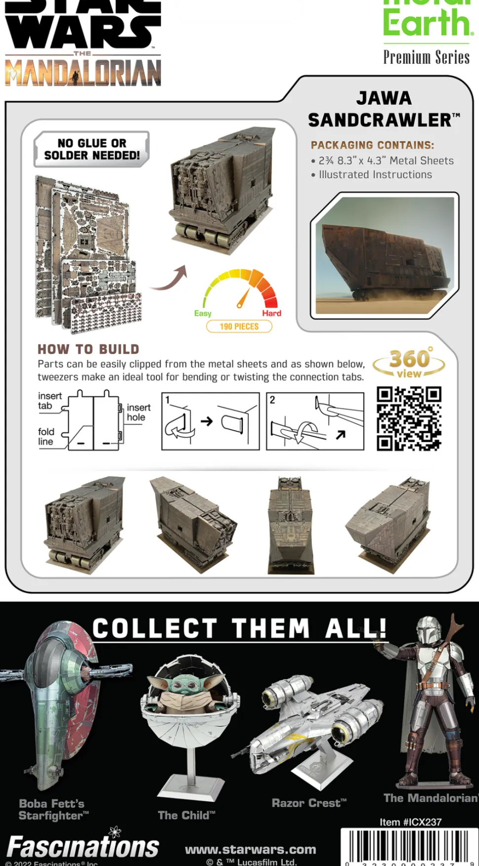 Puzzle Série Premium: Star Wars Jawa Sandcrawler