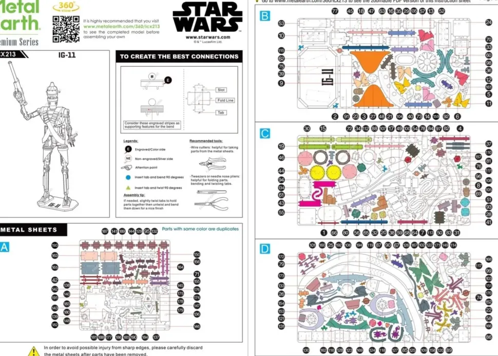 Puzzle Star Wars the Mandalorian: IG-11