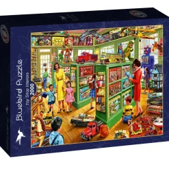 Puzzle Steve Crisp: interiores de lojas de brinquedos