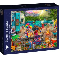 Puzzle Stewart: o acampamento da família