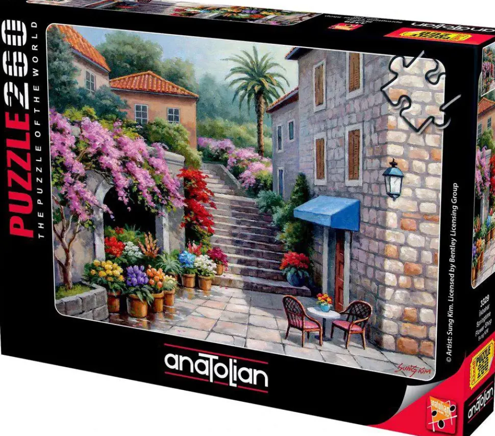 Puzzle Sung Kim: floricultura primaveril