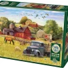 Puzzle Tarde de verão na fazenda