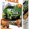 Puzzle Tatra Auta: Tatra 148 zelená 60 dielikov (D)