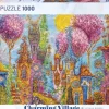 Puzzle Tatyana Murova: árvores rosa