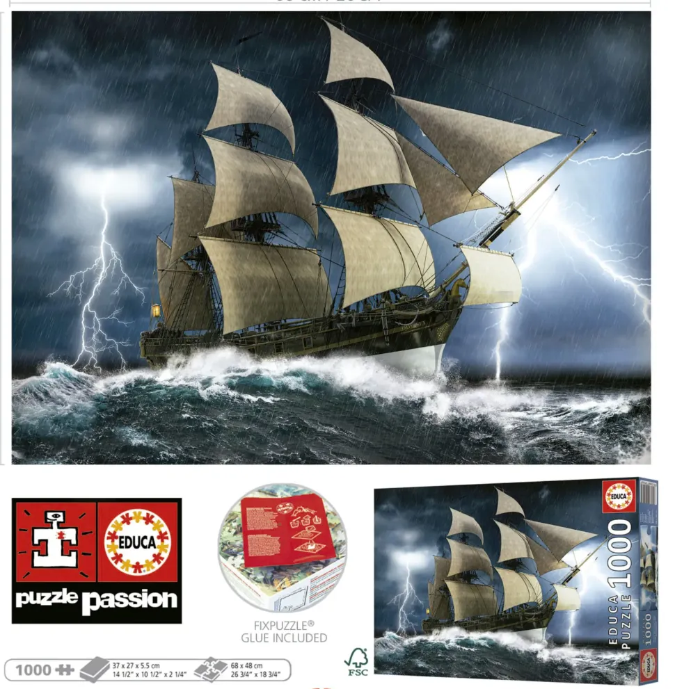 Puzzle Tempestade perfeita