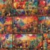 Puzzle Tempo de inatividade indulgente: viagens com livros