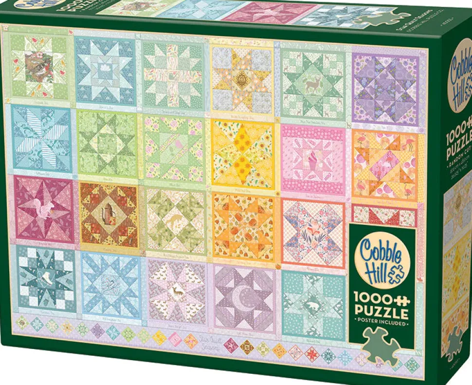 Puzzle Temporadas de colcha de estrelas