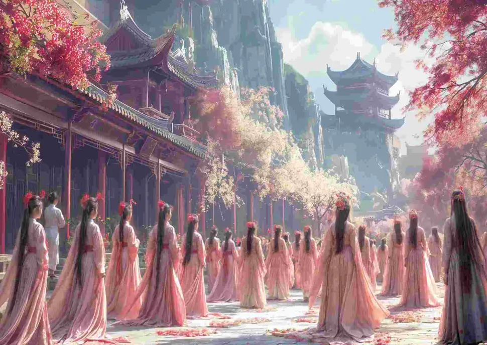 Puzzle The Geishas