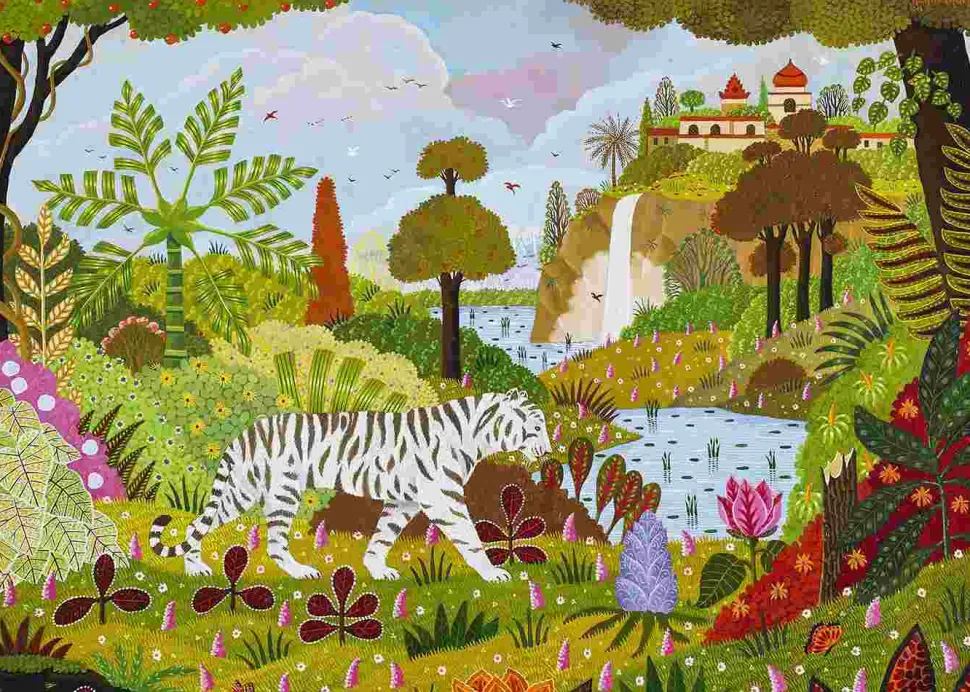 Puzzle Tigre Branco