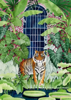 Puzzle Tigre de Estufa