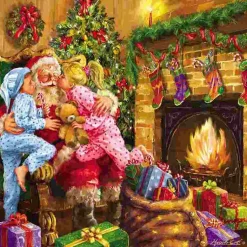 Puzzle Todo mundo ama o Papai Noel