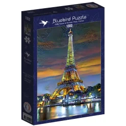 Puzzle Torre Eiffel ao pôr do sol, Paris, França
