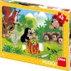Puzzle Toupeira e café da manhã 48 peças