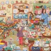 Puzzle Touros em uma loja de porcelana