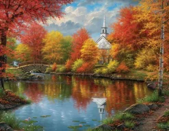 Puzzle Tranquilidade de outono