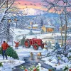 Puzzle Trazer a árvore para casa