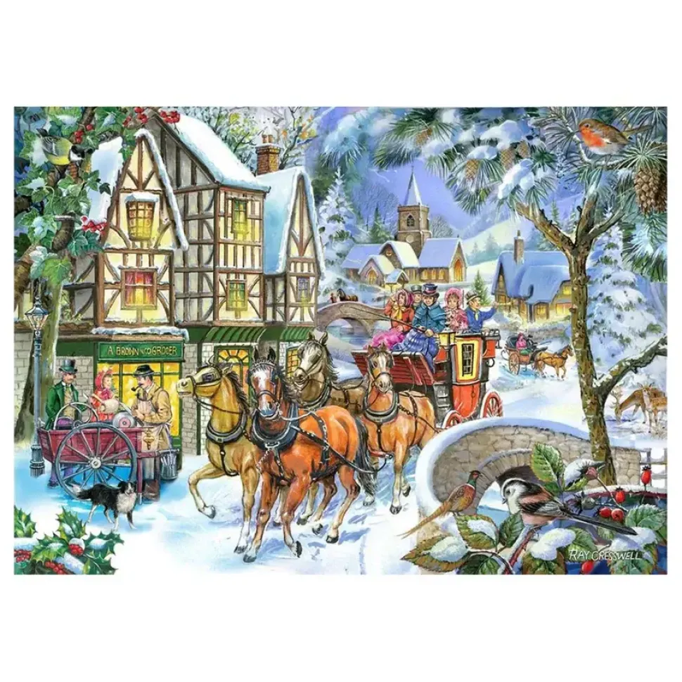 Puzzle Treinador de neve XXL