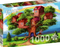 Puzzle Três casas