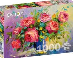 Puzzle Um buquê de rosas