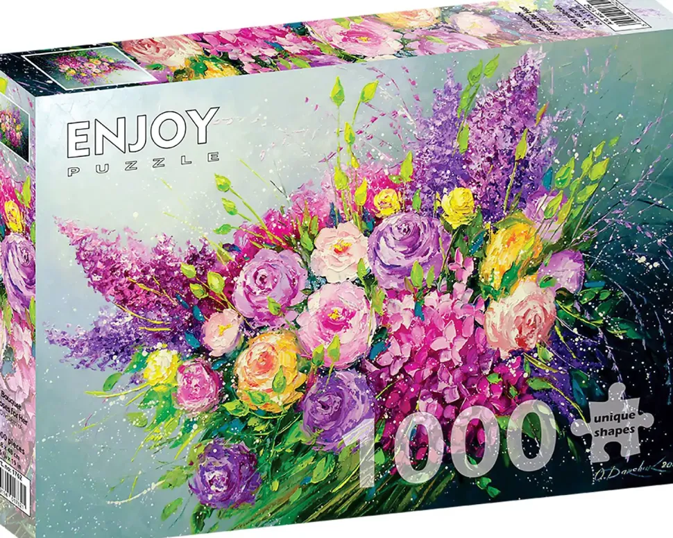 Puzzle Um buquê de rosas para ela