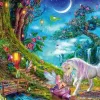Puzzle Unicórnio e Elfo