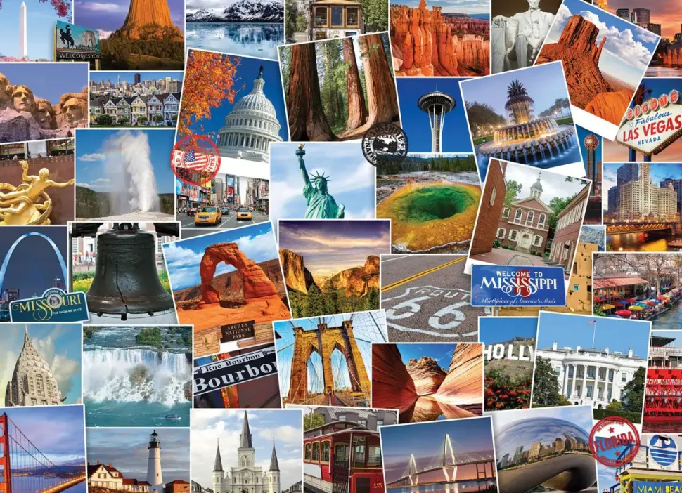 Puzzle USA Globetrotter