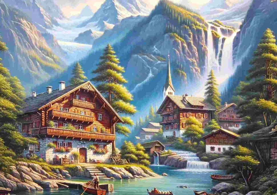 Puzzle Vale Wodden