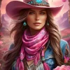Puzzle Vaqueira Rosa